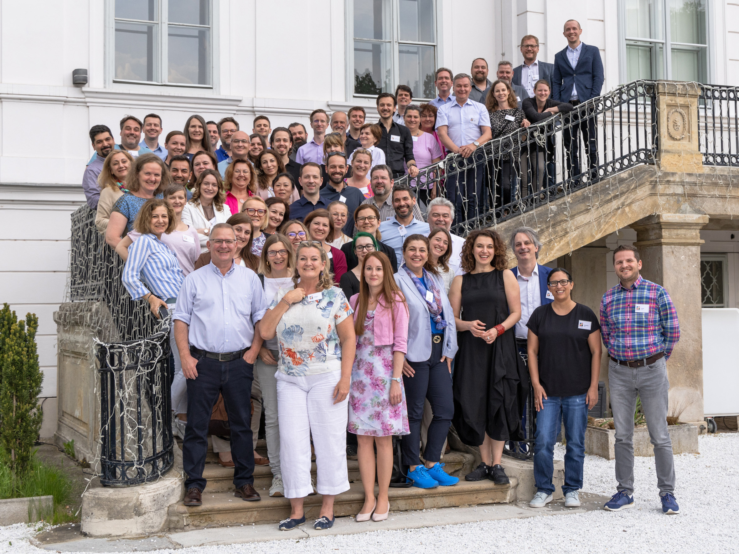 Mitarbeiter:innen beim Leadership Summit der ÖJAB.