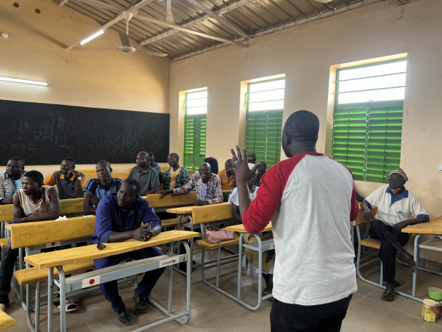 Ausbildungskurs von Dr. Aristide Kaboré