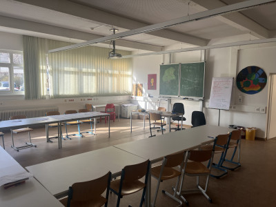 Blick in ein Klassenzimmer